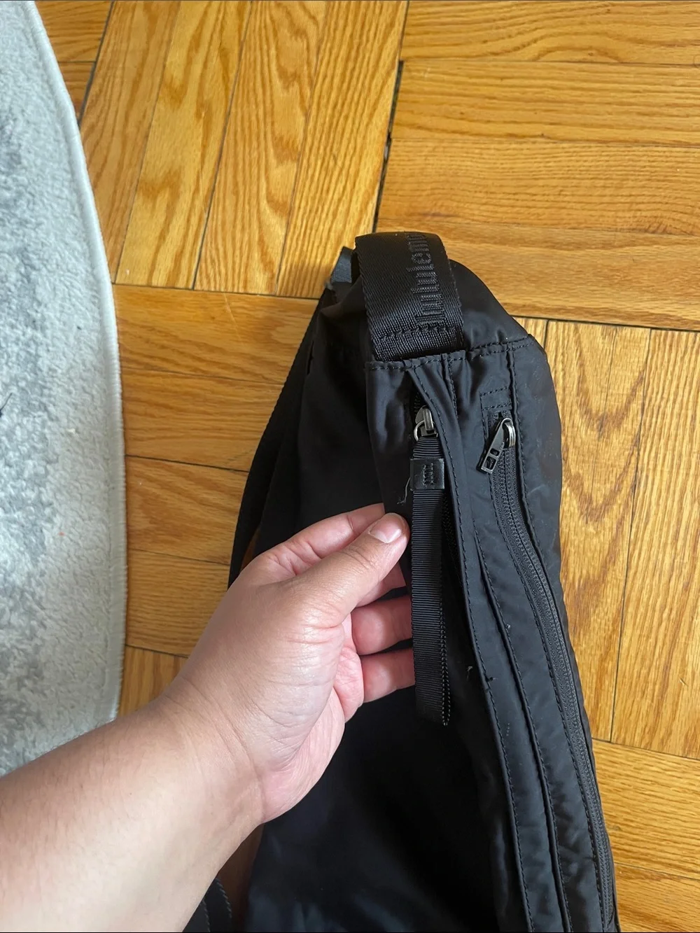 lululemon athletica Black Yoga Tote Bag